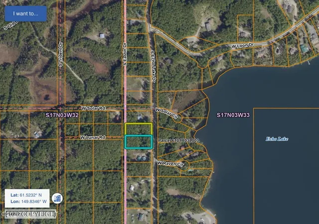 Photo 3 of Land for sale at 5192 S Echo Lake Dr, Big Lake, AK 99652 | MLS# 26-8611 | Listing updated on 2026-07-14
