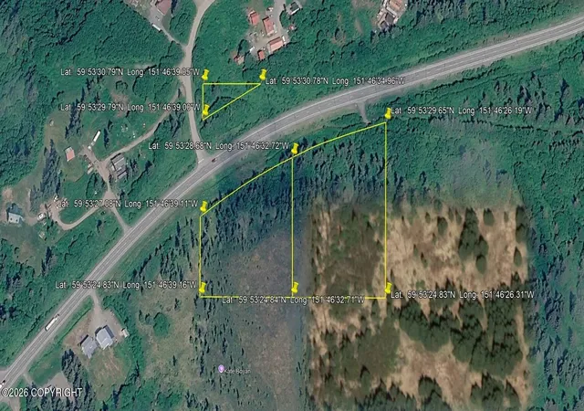 Photo 3 of Land for sale at 26150 Sterling Hwy, Anchor Point, AK 99556 | MLS# 26-8635 | Listing updated on 2026-10-02