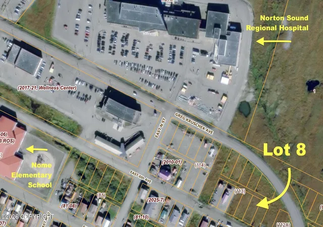 Photo 1 of Land for sale at L8 E B113 6th Ave, Nome, AK 99762 | MLS# 26-9175 | Listing updated on 2026-07-26