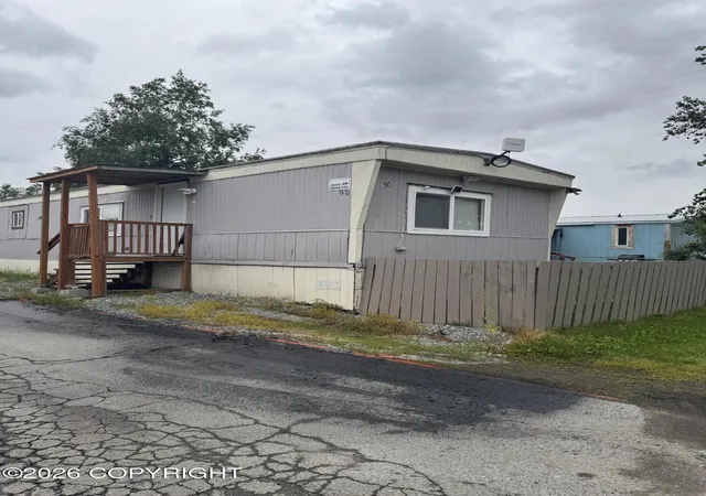 Photo 1 of Manufactured home for sale at 9499 Brayton Dr #90, Anchorage, AK 99507 | MLS# 26-8986 | Listing updated on 2026-07-19