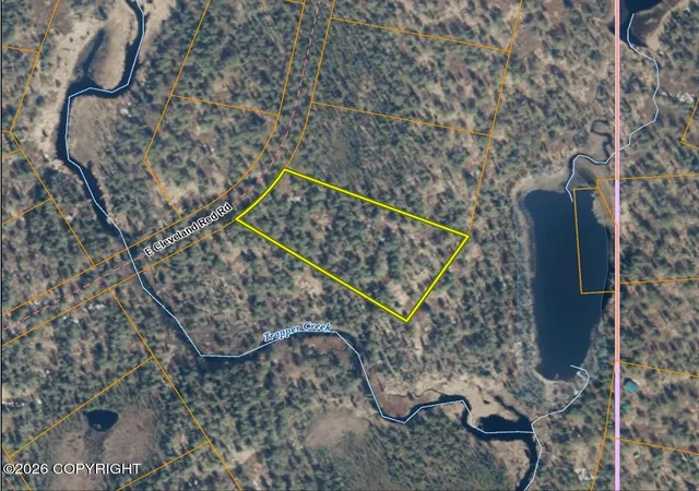 Land for sale at 6626 E Cleveland Red Rd, Trapper Creek, AK 99683 | MLS# 26-9414 | Listing updated on 2026-07-29