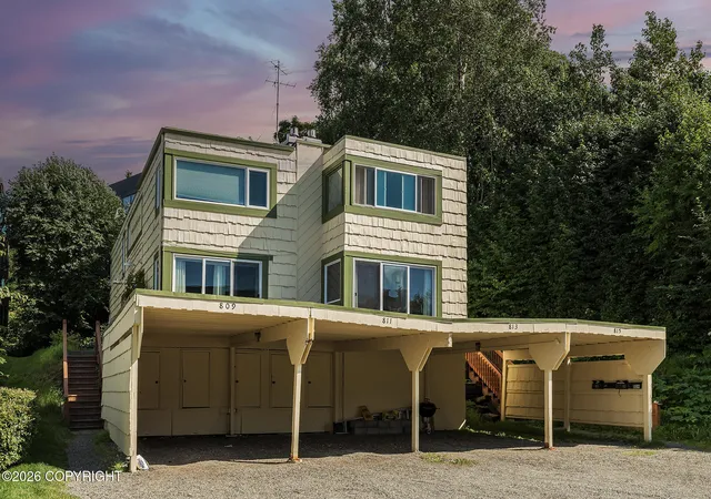 Photo 1 of Multi family home for sale at 809 Over Pl, Anchorage, AK 99501 | MLS# 26-9456 | Listing updated on 2026-08-17