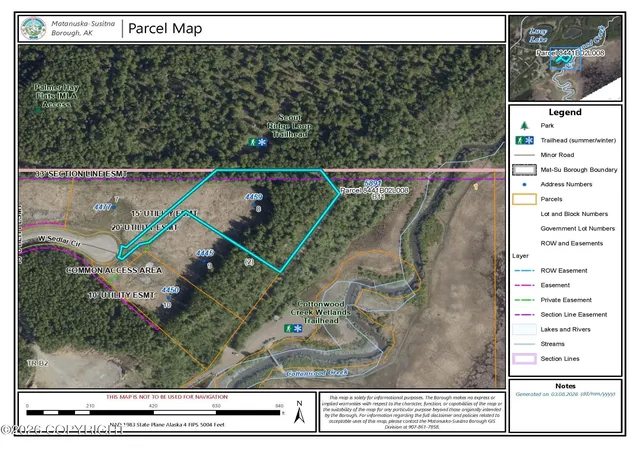 Photo 25 of Land for sale at 4459 W Sedlar Cir, Wasilla, AK 99623 | MLS# 26-9852 | Listing updated on 2026-08-05