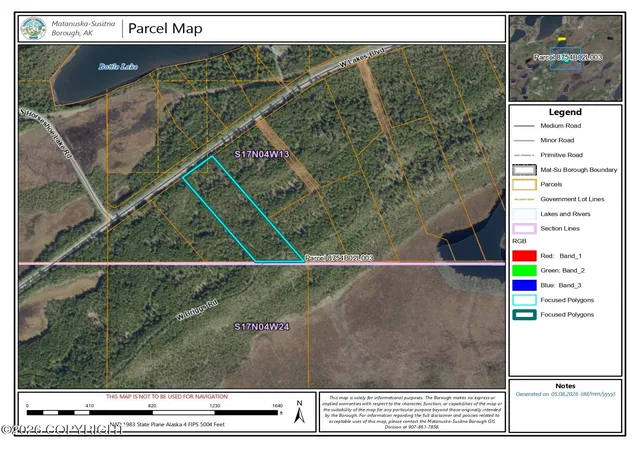 Photo 3 of Land for sale at 18590 W Lakes Blvd, Big Lake, AK 99652 | MLS# 26-10162 | Listing updated on 2026-08-14