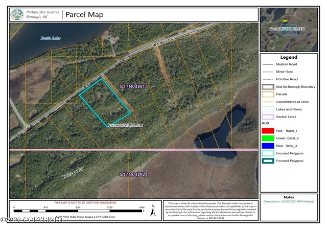 Photo 6 of Land for sale at 18532 W Lakes Blvd, Big Lake, AK 99652 | MLS# 26-10161 | Listing updated on 2026-08-14