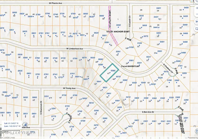 Photo 3 of Land for sale at 5580 W Limberlost Ave, Wasilla, AK 99623 | MLS# 26-9913 | Listing updated on 2026-08-06