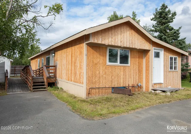 Photo 1 of Manufactured home for sale at 9499 Brayton Dr #14, Anchorage, AK 99507 | MLS# 26-10488 | Listing updated on 2026-08-22