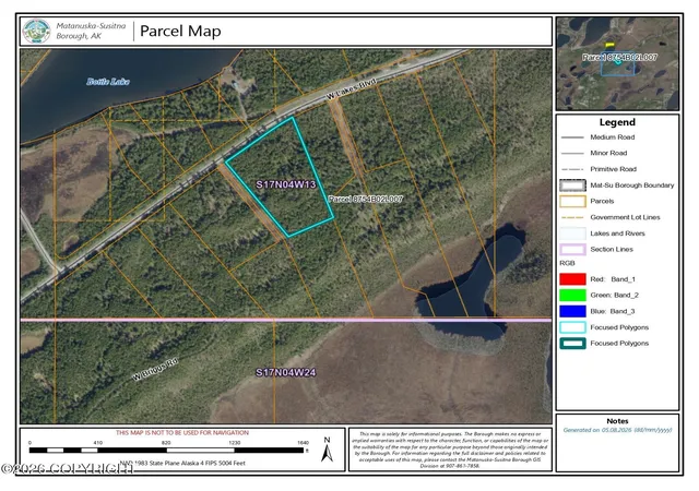 Photo 6 of Land for sale at 18420 W Lakes Blvd, Big Lake, AK 99652 | MLS# 26-10157 | Listing updated on 2026-08-14