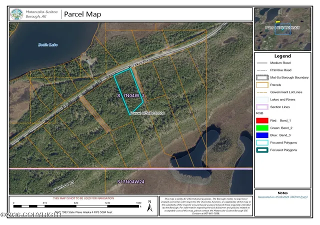 Photo 7 of Land for sale at 18334 W Lakes Blvd, Big Lake, AK 99652 | MLS# 26-10155 | Listing updated on 2026-08-14