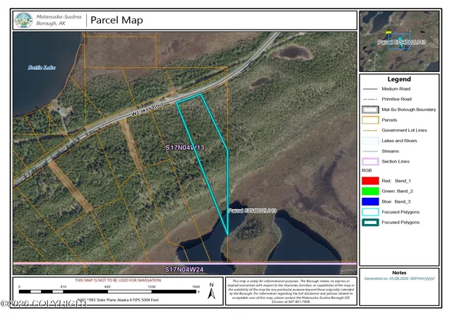 Photo 8 of Land for sale at 18166 W Lakes Blvd, Big Lake, AK 99652 | MLS# 26-10153 | Listing updated on 2026-08-14