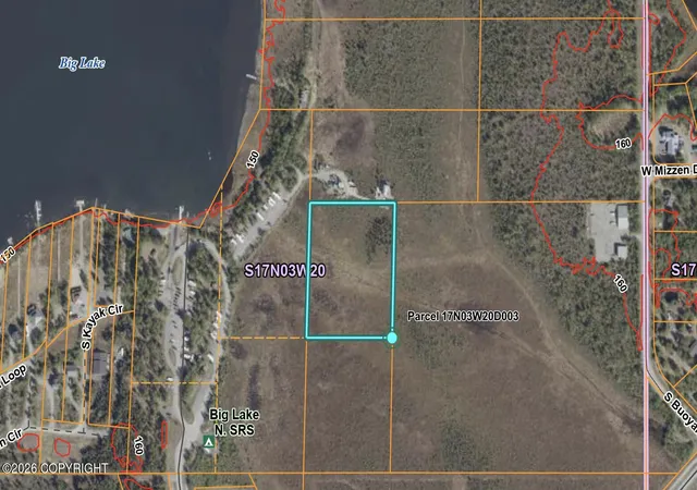 Photo 1 of Land for sale at Nhn T17nr03ws20 D003, Big Lake, AK 99652 | MLS# 26-10219 | Listing updated on 2026-09-10