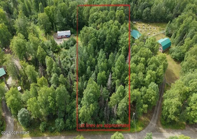 Photo 3 of Land for sale at 9412 N Sue Dr, Willow, AK 99688 | MLS# 26-10082 | Listing updated on 2026-08-10