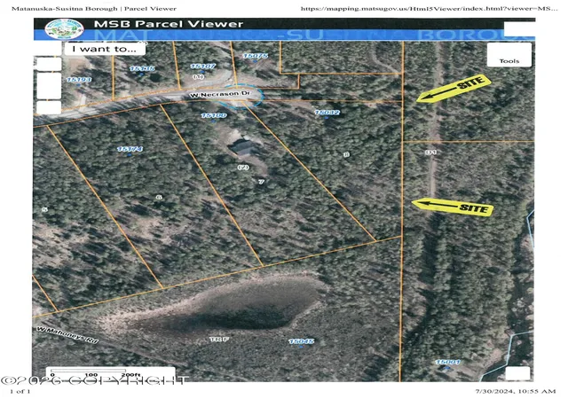Photo 3 of Land for sale at 15032 W Necrason Dr, Big Lake, AK 99652 | MLS# 26-10140 | Listing updated on 2026-08-11
