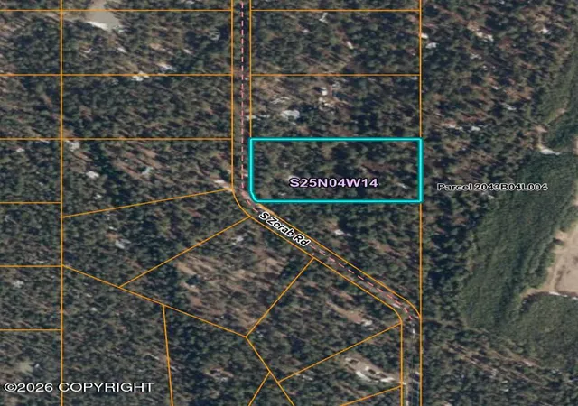 Photo 2 of Land for sale at 27845 S Zorab Rd, Talkeetna, AK 99676 | MLS# 26-10196 | Listing updated on 2026-08-12