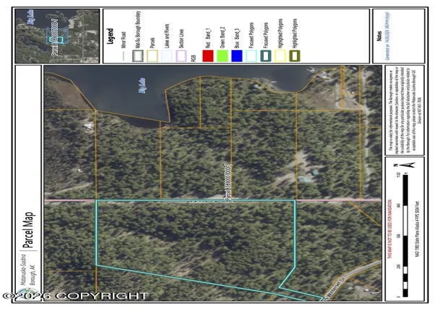 Photo 3 of Land for sale at 5609 S Winterset Dr, Big Lake, AK 99652 | MLS# 26-10380 | Listing updated on 2026-08-29
