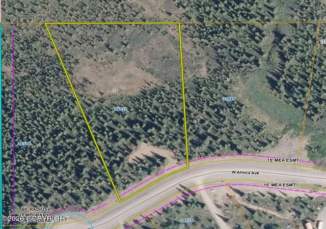 Photo 3 of Land for sale at 34033 W Arnica Ave, Sutton, AK 99674 | MLS# 26-10583 | Listing updated on 2026-09-01