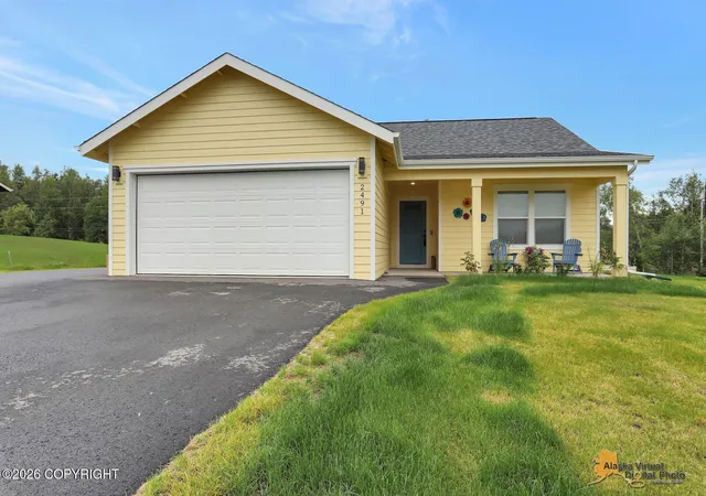 Photo 1 of Sale Pending at 2491 N Cottage Hill Dr, Palmer, AK 99645 | MLS# 26-10722 | Listing updated on 2026-09-08