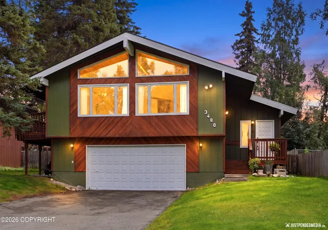 Photo 1 of Single family home for sale at 3480 W 78th Ave, Anchorage, AK 99502 | MLS# 26-10907 | Listing updated on 2026-08-26