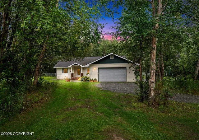 Photo 1 of Single family home for sale at 15600 E Rockyridge Cir, Palmer, AK 99645 | MLS# 26-11145 | Listing updated on 2026-09-10