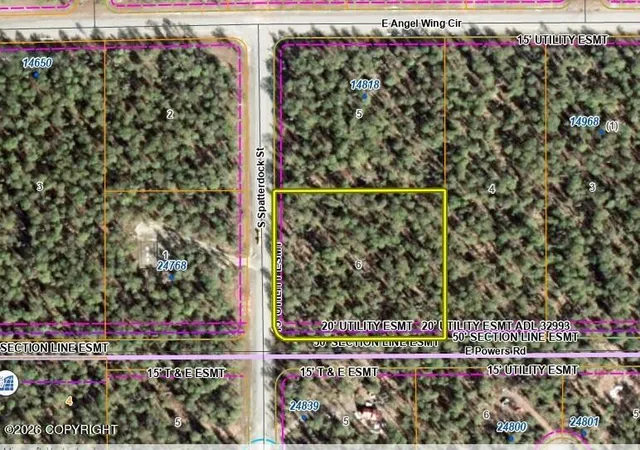 Photo 3 of Land for sale at L6 S Spatterdock St, Talkeetna, AK 99676 | MLS# 26-11208 | Listing updated on 2026-09-02