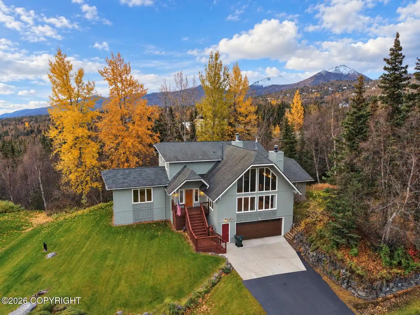 Photo 1 of Sale Pending at 6901 Crooked Tree Dr, Anchorage, AK 99507 | MLS# 26-13158 | Listing updated on 2026-10-17