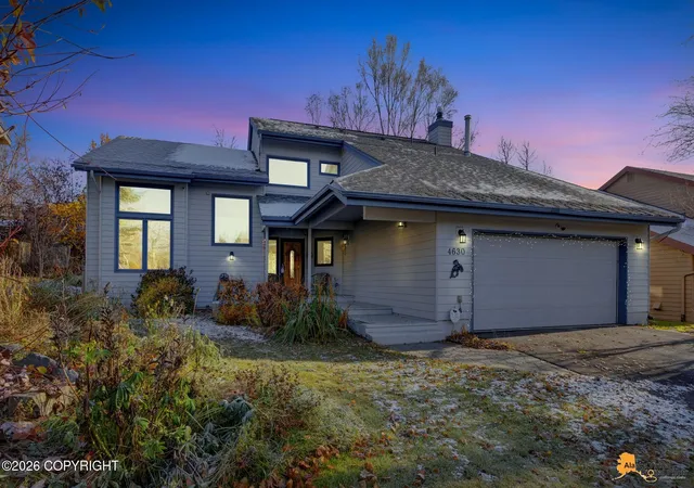 Photo 1 of Sale Pending at 4630 Hunter Dr, Anchorage, AK 99502 | MLS# 26-13529 | Listing updated on 2026-10-31