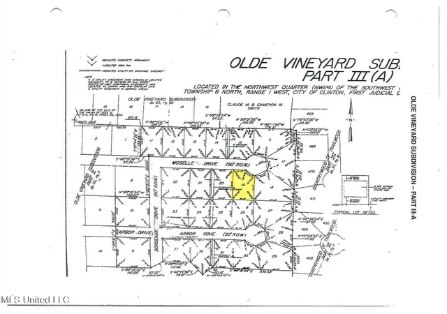 Photo 3 of Land for sale at 0 Moselle Dr, Clinton, MS 39056 | MLS# 4041625 | Listing updated on 2026-03-30