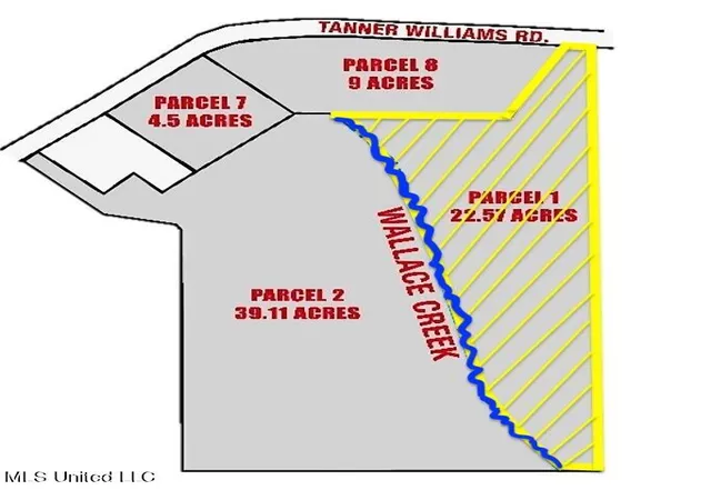 1st image of Tanner Williams Rd  Parcel 1, Lucedale, MS 39452 | MLS# 4088202