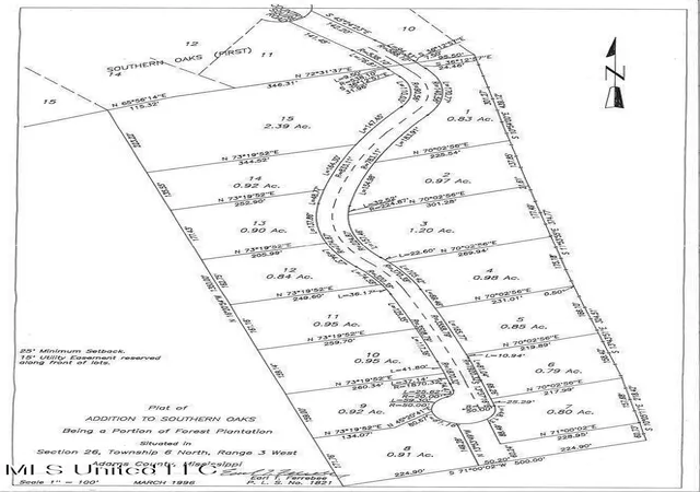 Photo 1 of Land for sale at Country Squire Rd, Natchez, MS 39120 | MLS# 4099247 | Listing updated on 2026-06-25