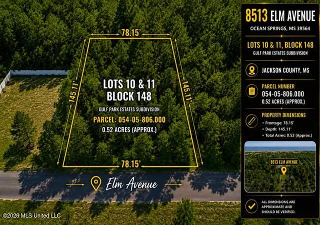 Homes for sale in Ocean Springs, MS | 8513 Elm Ave, Ocean Springs, MS 39564 | MLS# 4098925