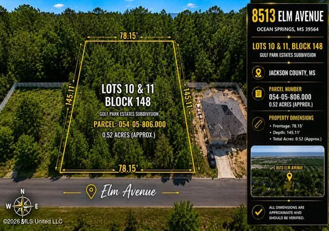 Homes for sale in Ocean Springs, MS | 8513 Elm Ave, Ocean Springs, MS 39564 | MLS# 4098925