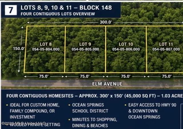 Homes for sale in Ocean Springs, MS | 8513 Elm Ave, Ocean Springs, MS 39564 | MLS# 4098925