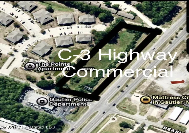 Photo 1 of Land for sale at Us 90, Gautier, MS 39553 | MLS# 4102858 | Listing updated on 2026-07-22