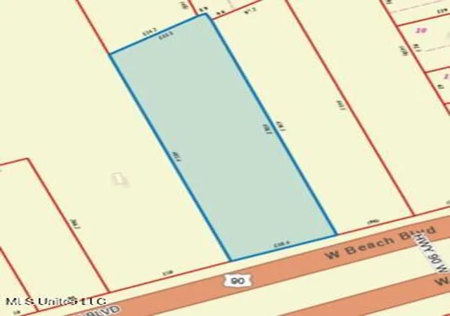Photo 1 of Land for sale at 450 W Beach Blvd, Long Beach, MS 39560 | MLS# 4117169 | Listing updated on 2026-05-27