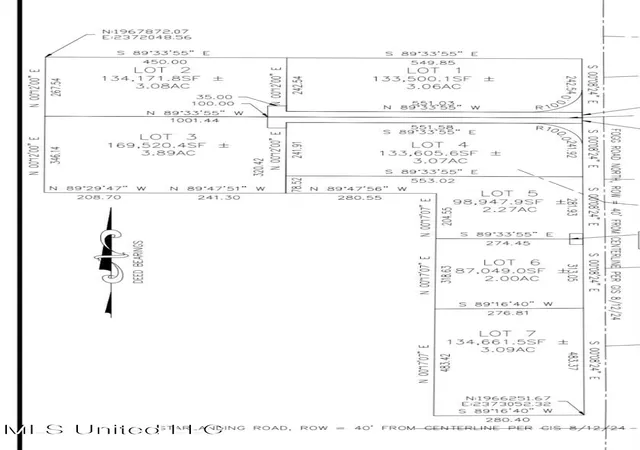 Photo 2 of Land for sale at 3197 N 5 Fogg Rd, Lake Cormorant, MS 38641 | MLS# 4120067 | Listing updated on 2026-08-21