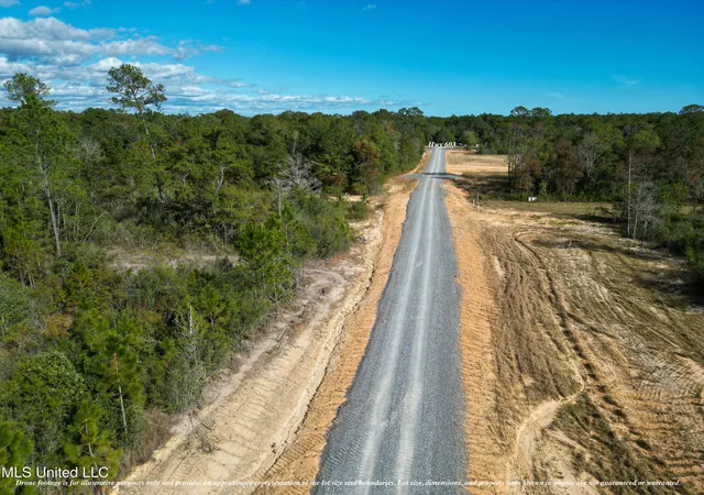 Photo 3 of Land for sale at N Lot 1 Crawford Ln, Kiln, MS 39556 | MLS# 4132568 | Listing updated on 2026-03-30