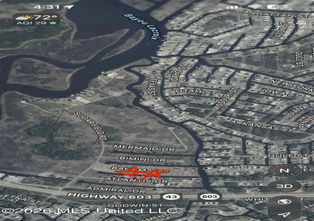 Photo 4 of Land for sale at Lot #95 Bahama Dr, Bay Saint Louis, MS 39520 | MLS# 4141584 | Listing updated on 2026-08-03