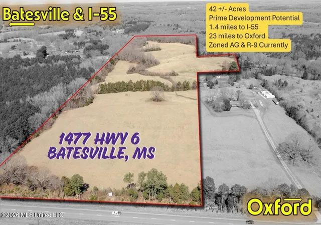 Homes for sale in Batesville, MS | 1477 Ms 6, Batesville, MS 38606 | MLS# 4141862