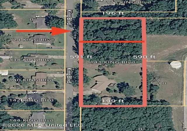 Photo 3 of Land for sale at 000 King Blvd, Petal, MS 39465 | MLS# 4142335 | Listing updated on 2026-03-30
