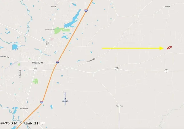 2nd image of 14 Acres F Z Goss Rd, Picayune, MS 39466 | MLS# 4143504