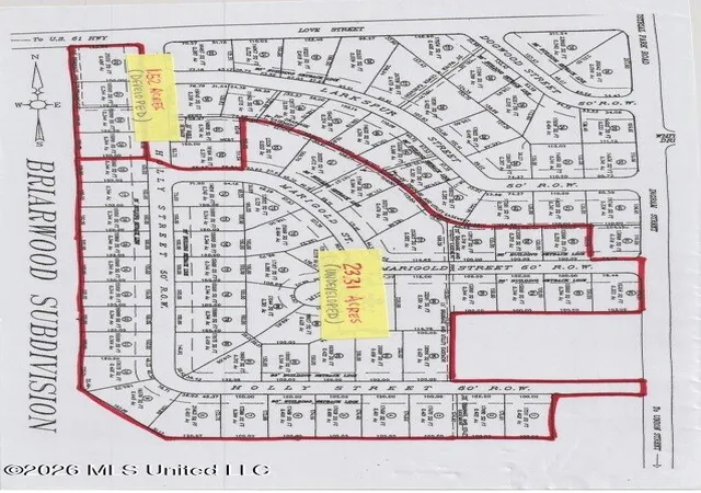 Photo 4 of Land for sale at 1203 Love St, Brookhaven, MS 39601 | MLS# 4145228 | Listing updated on 2026-06-25