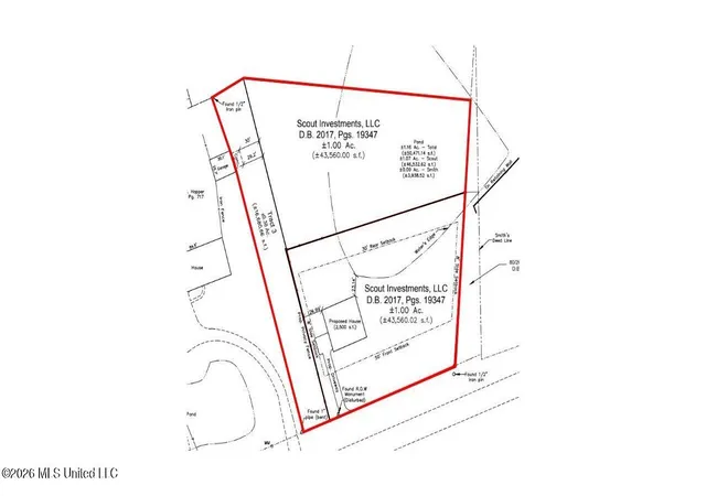 Photo 2 of Land for sale at Us 80, Brandon, MS 39042 | MLS# 4145991 | Listing updated on 2026-08-28