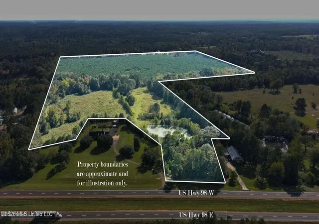 Photo 3 of Land for sale at E Us Hwy 98, Mc Comb, MS 39648 | MLS# 4146420 | Listing updated on 2026-04-18