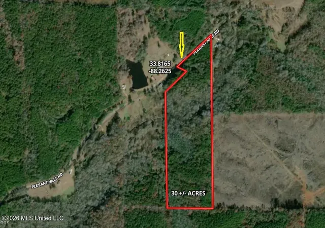 Photo 1 of Sale Pending at Pleasant Hills Rd, Amory, MS 38821 | MLS# 4146795 | Listing updated on 2026-10-09