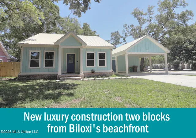 Single family home for sale at 166 Daisy St, Biloxi, MS 39531 | MLS# 4149180 | Listing updated on 2026-08-28