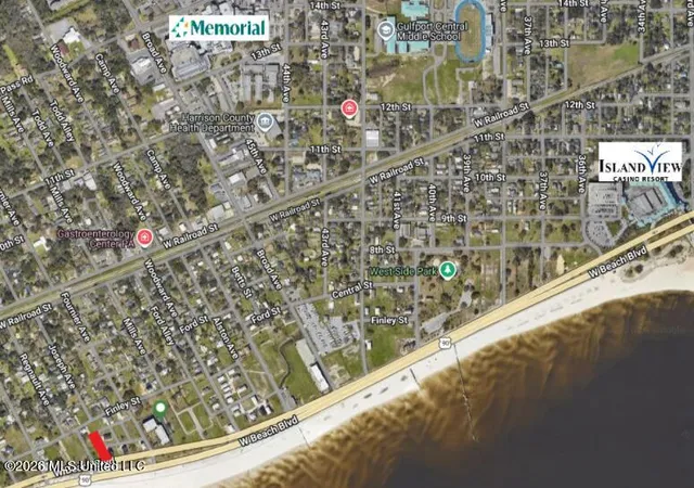 Photo 3 of Land for sale at W Beach Blvd, Gulfport, MS 39501 | MLS# 4146974 | Listing updated on 2026-08-27