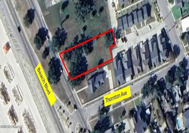 Photo 2 of Land for sale at 1512 E Beach Blvd, Gulfport, MS 39501 | MLS# 4147789 | Listing updated on 2026-07-02