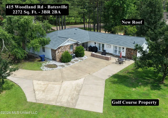 Homes for sale in Batesville, MS | 415 Woodland Rd, Batesville, MS 38606 | MLS# 4148600