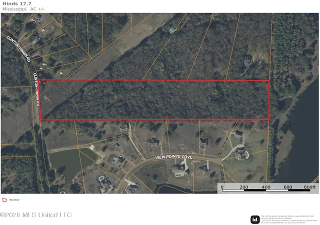 Photo 1 of Land for sale at Clinton Tinnin Rd, Clinton, MS 39056 | MLS# 4149818 | Listing updated on 2026-05-21