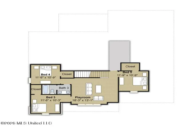 3rd image of 13610 S River Grove Ln, Olive Branch, MS 38654 | MLS# 4151395